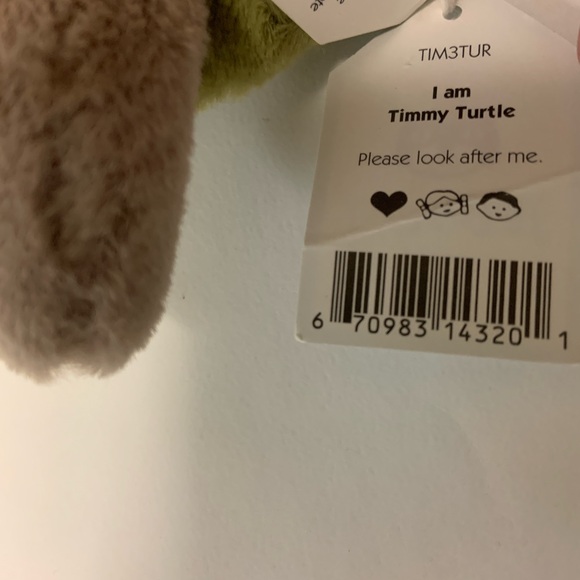 NWT - Timmy The Turtle Jelly Cat - Picture 13 of 15